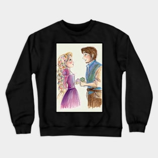 Sharing cupcakes Crewneck Sweatshirt